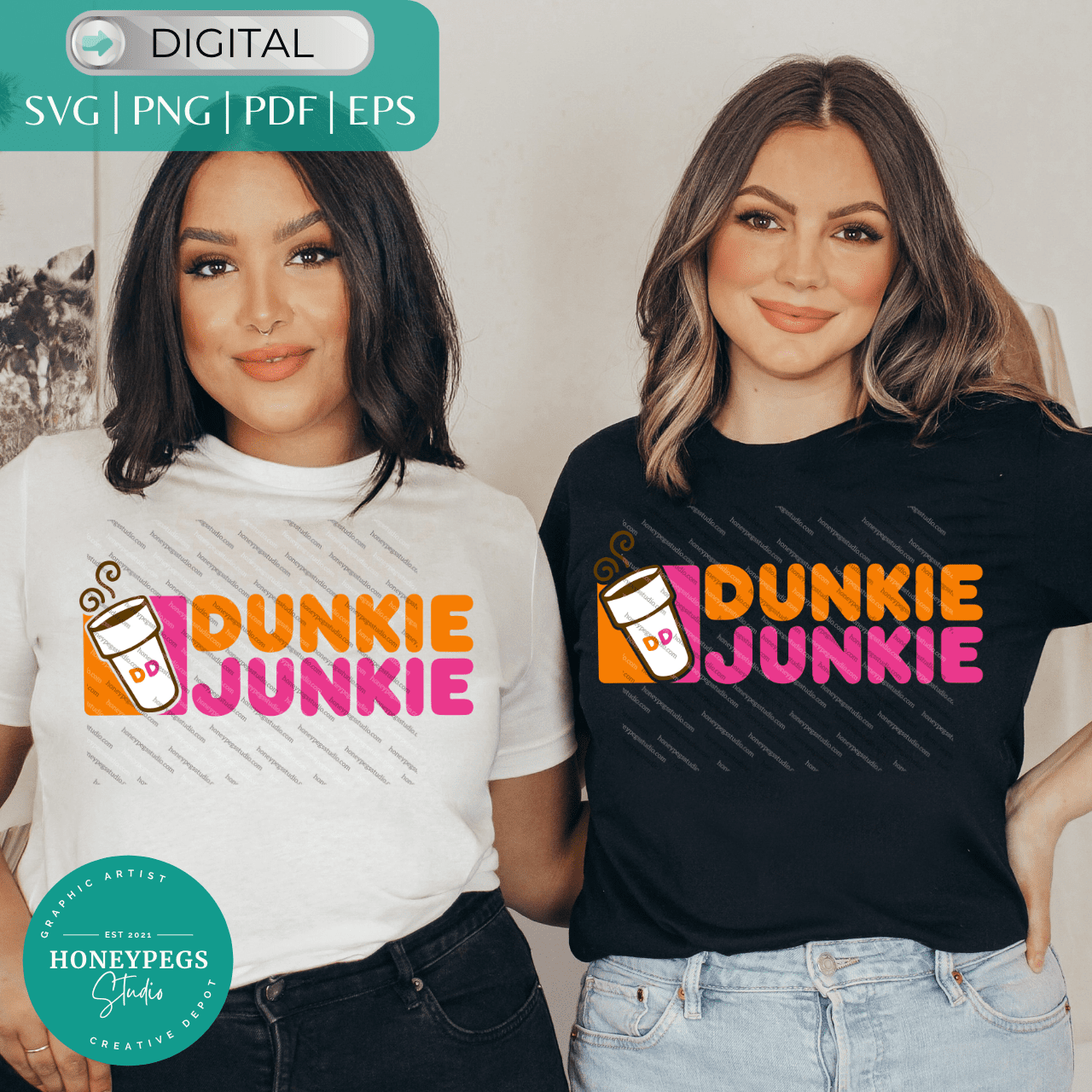 Dunkie Junkie SVG circut vector file