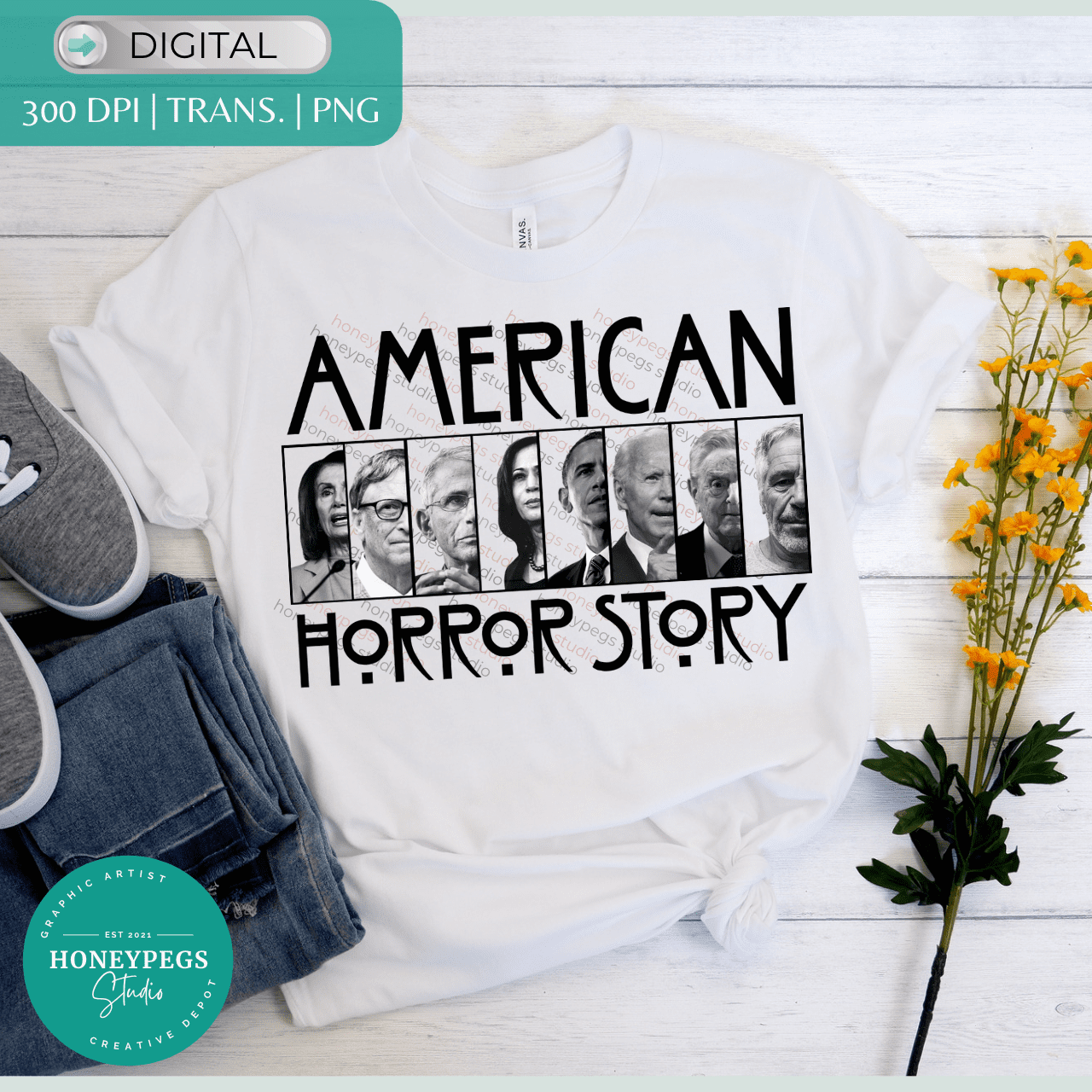 American Horror Story Political PNG image