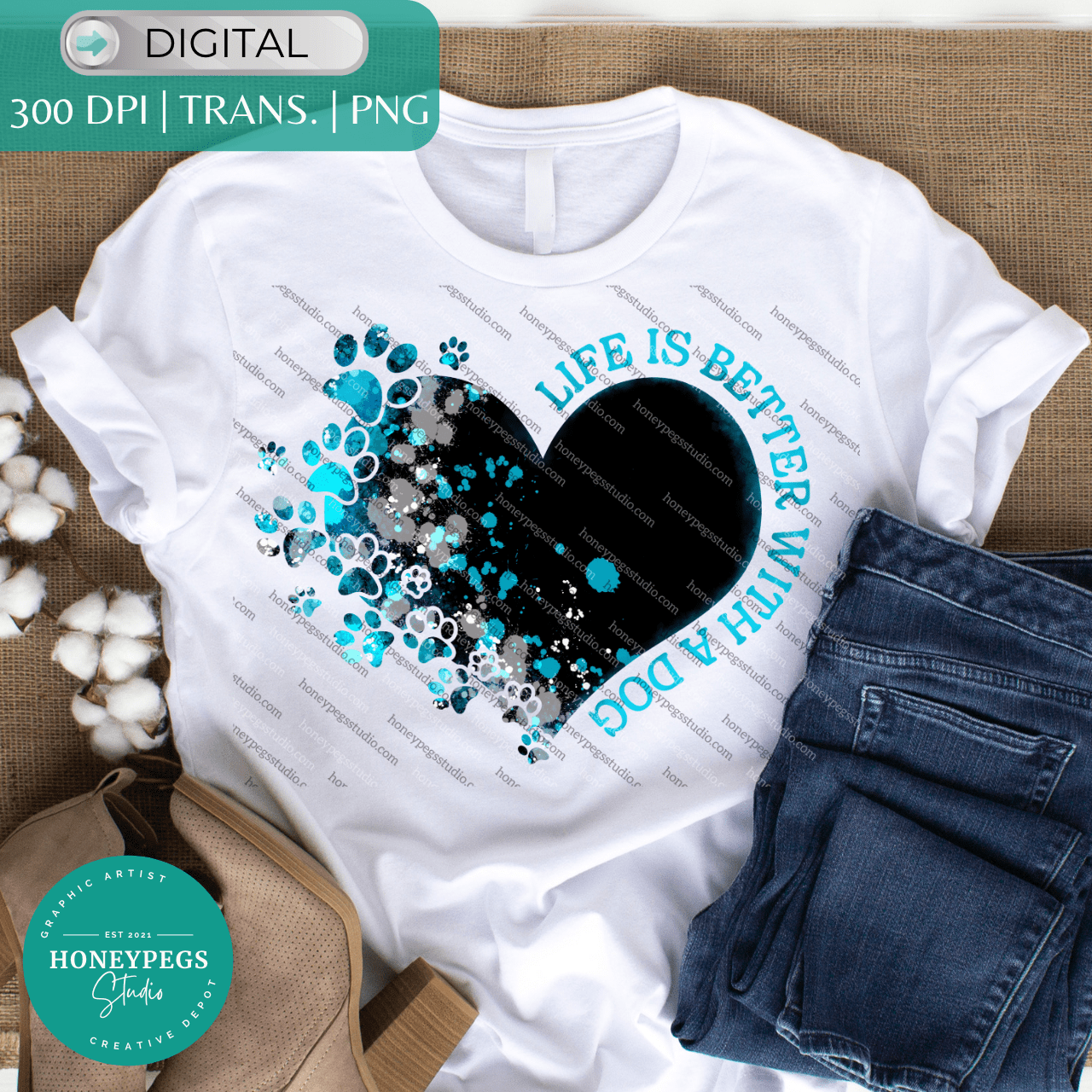 Paint Splatter Life Is Better PNG