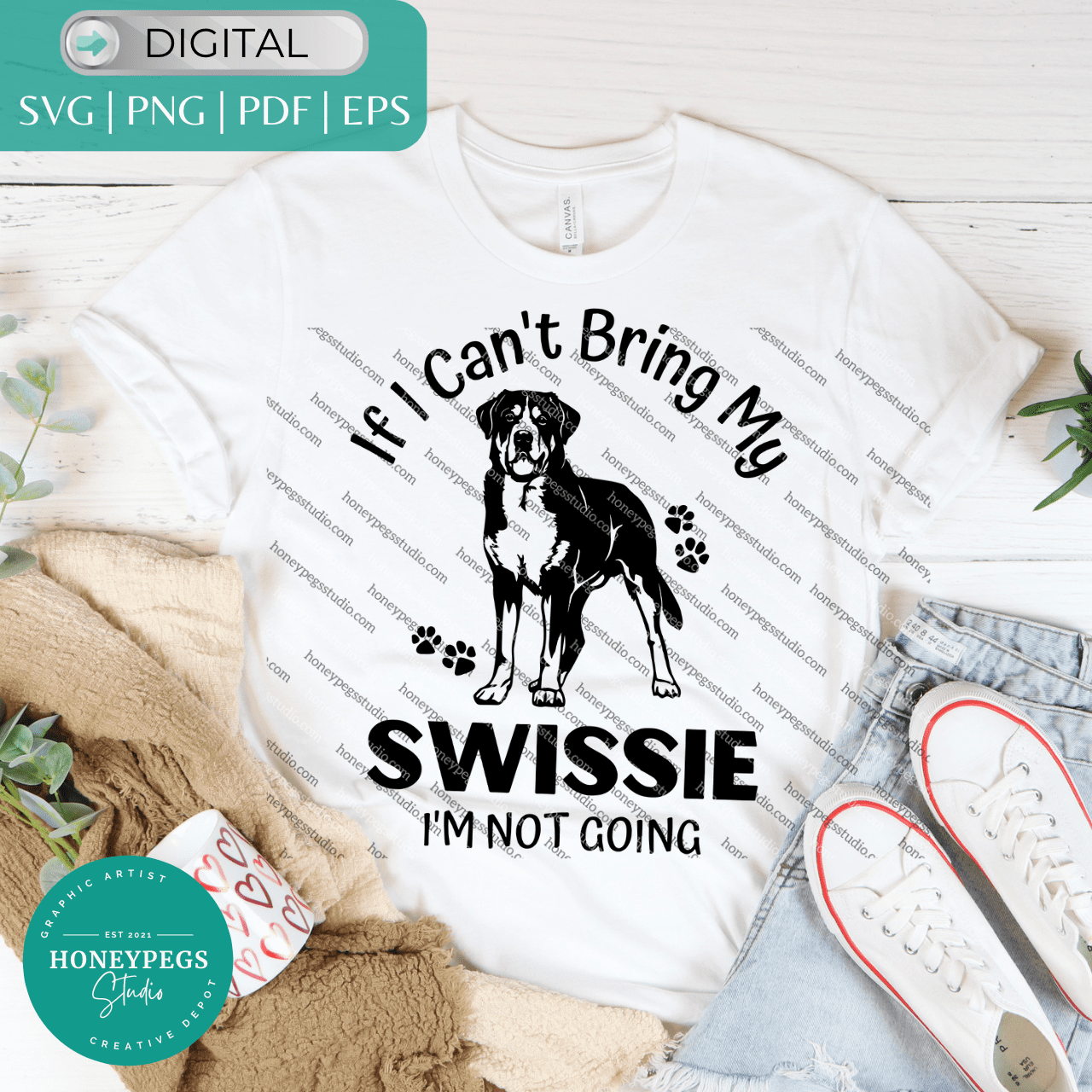 if I can't bring my swissie I'm not going svg cricut cut file Swiss mountain dog greater Swiss dog sublimation png vector Swiss mountain dog silhouette if I can't bring my dog I'm not going sublimation png Swiss mountain dog breed silhouette