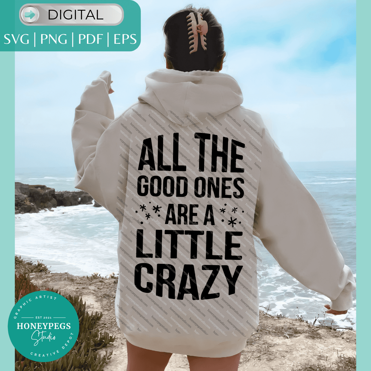All The Good Ones Are Crazy SVG cricut cut