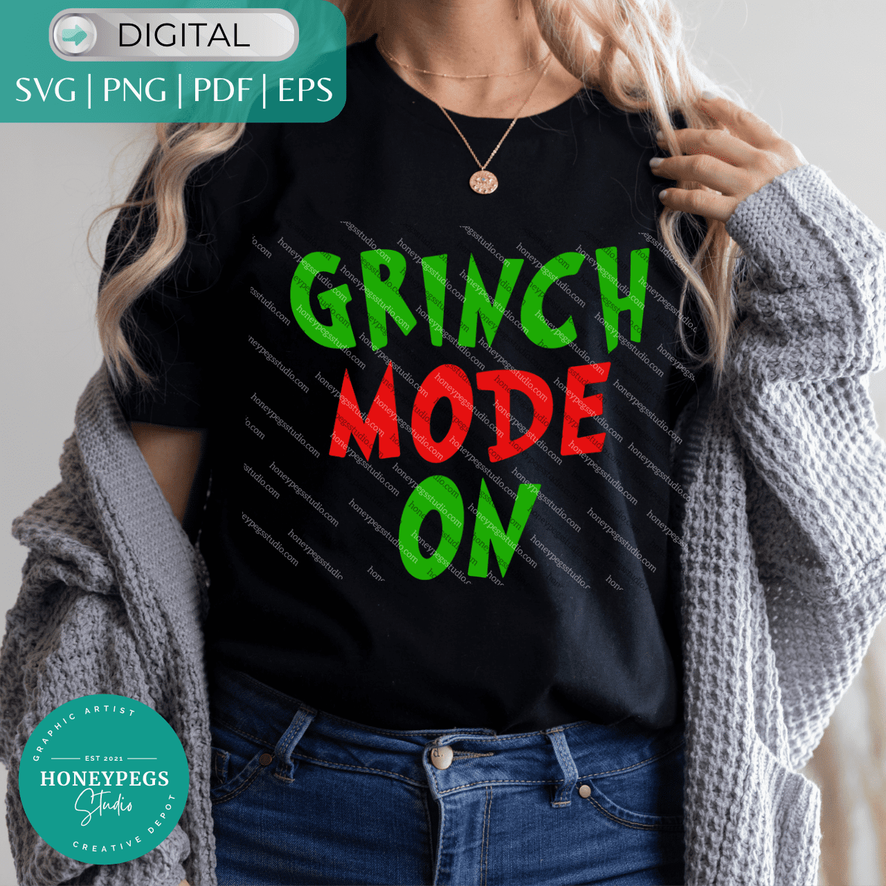 Grinchmas Grinch Mode On DUO SVG's