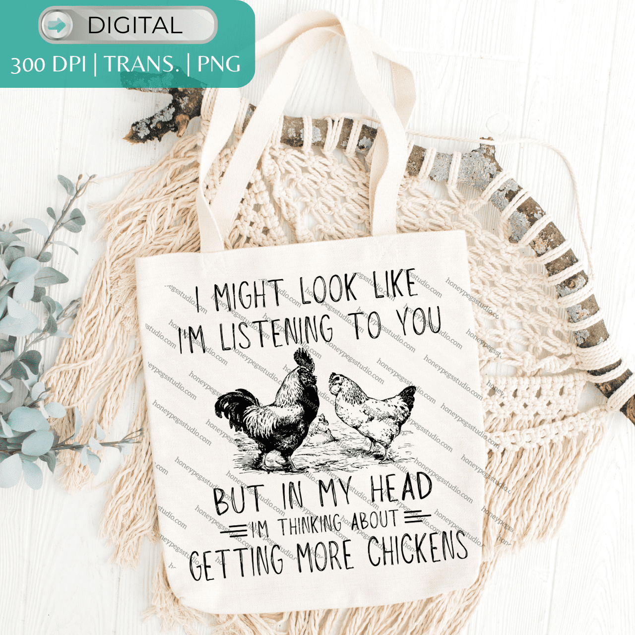 Getting More Chickens PNG graphic