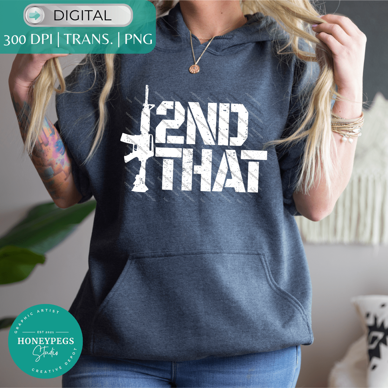 I 2nd That Rifle Vector SVG cricut cut