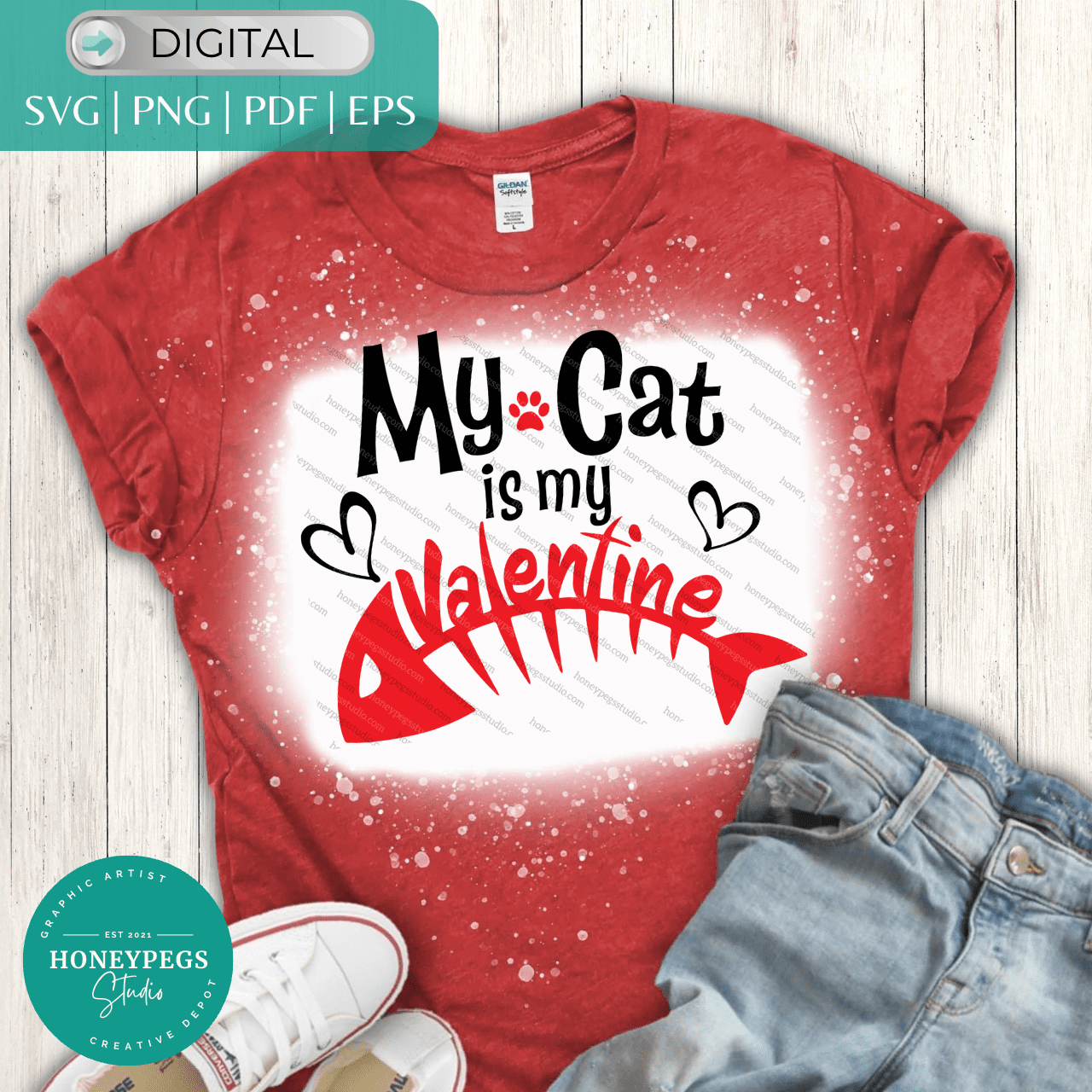 My Cat Is My Valentine SVG cricut cut
