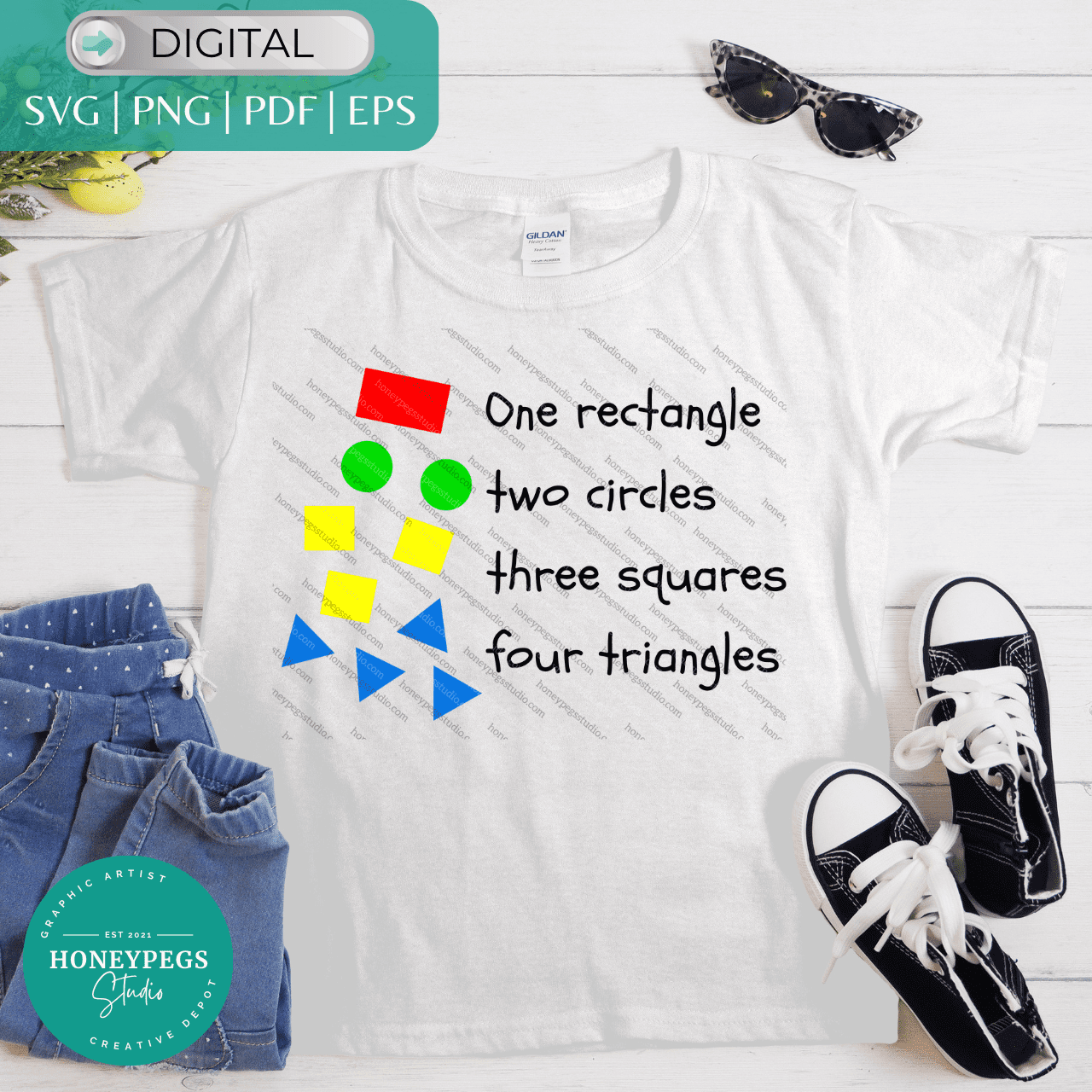 cute kids shapes vector one rectangle learning shapes shirt sublimation idea four triangles vector graphic shirt kids shirt design school educational cute svg