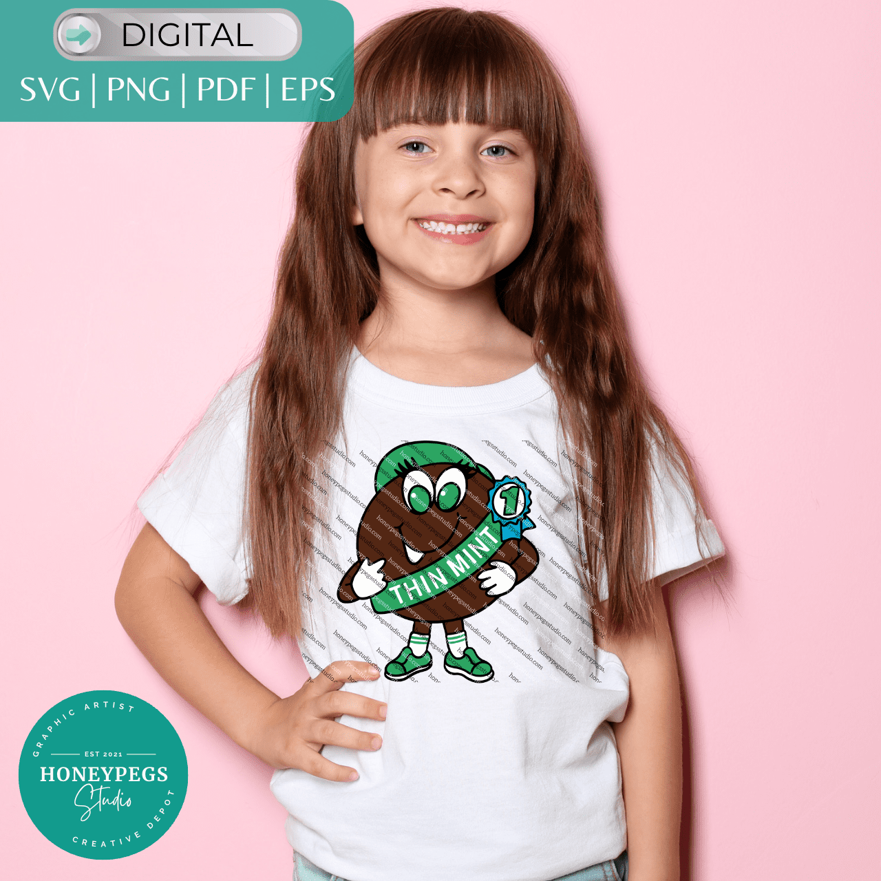 girlscout thin mint character cookie vector clipart svg cute thin mint cookie clipart sublimation honeypegs studio graphic artist designs illustration girlscout cookie clipart thin mint ribbon green thin mint design girlscout cookie sale ideas girlscout cookie booth ideas girlscout mom shirt cookie lover character design cricut cut files transfer print png