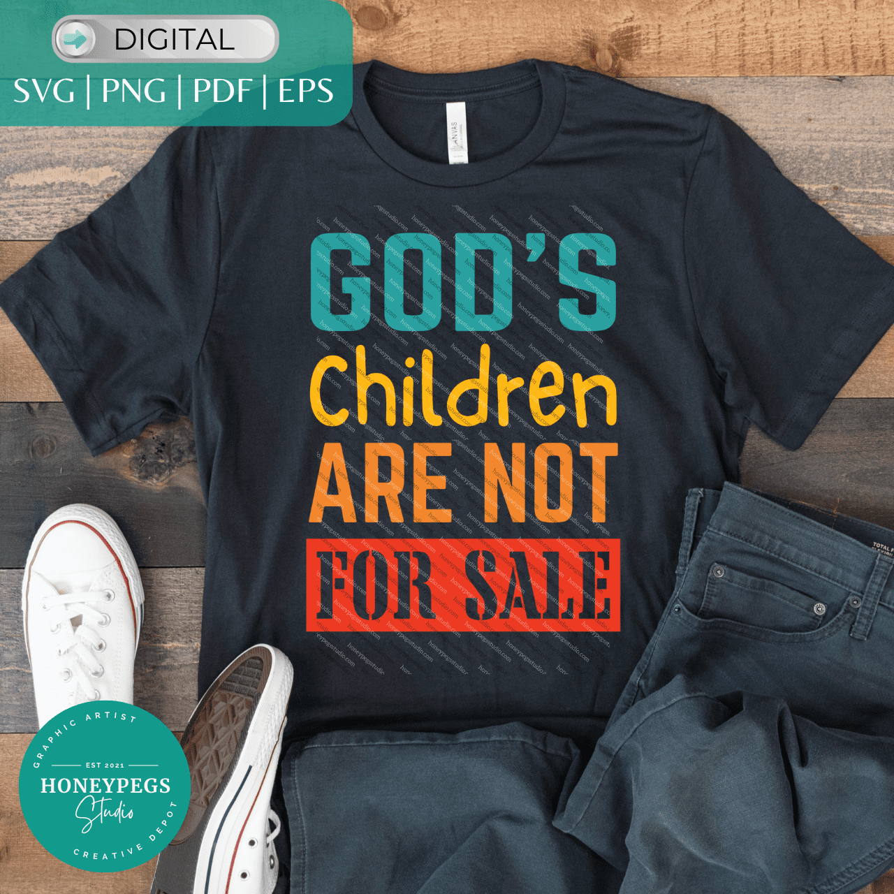 god's children are not for sale vector svg graphic design honeypegs studio graphic artist god's children stop human trafficking awareness sublimation png our children are not for sale vector cricut cut files includes white and black and colored god's children sublimation printing all god's children Christian design cut file digital download instant download high quality designs 300 dpi graphic design artist honeypegs studio digital creator crafts files experienced artist design my children are not for sale awarness print sublimation graphic