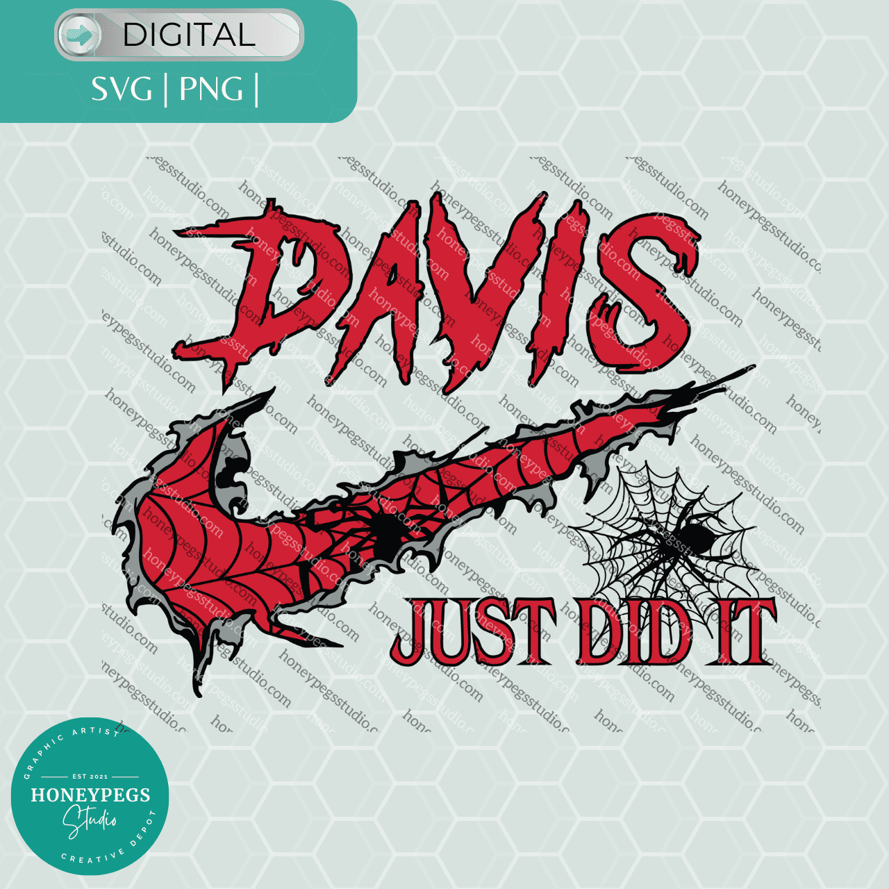Davis Just Did It SVG/PNG