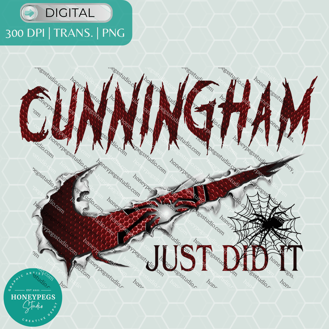 Cunningham Just Did It PNG