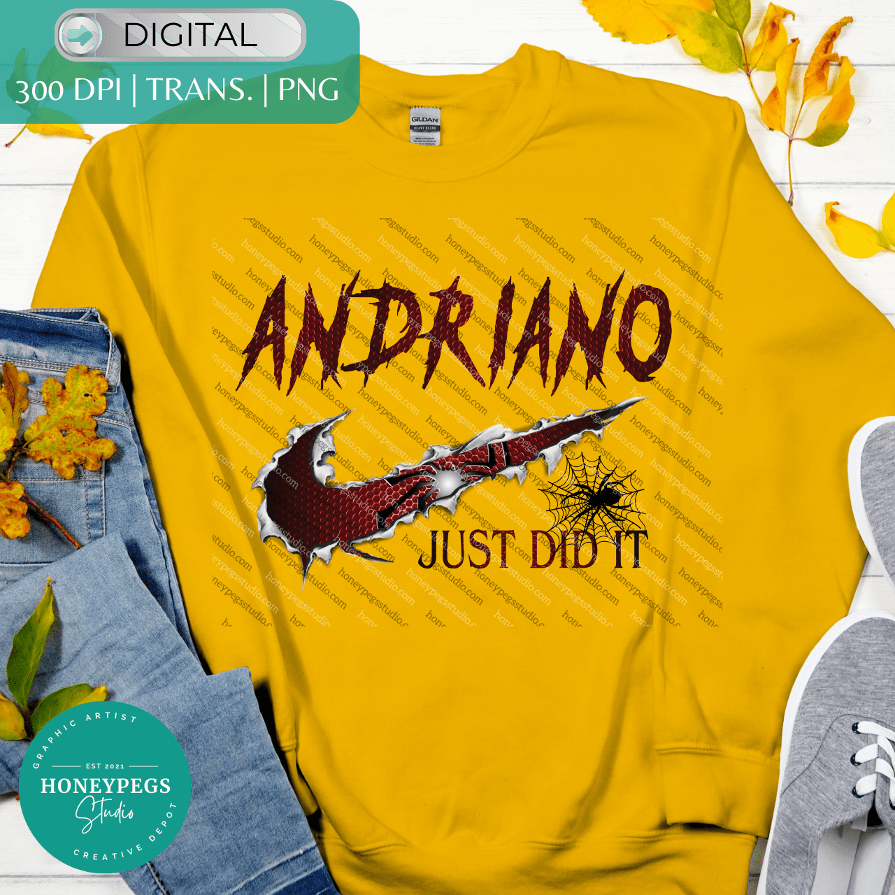 Andriano Just Did It PNG