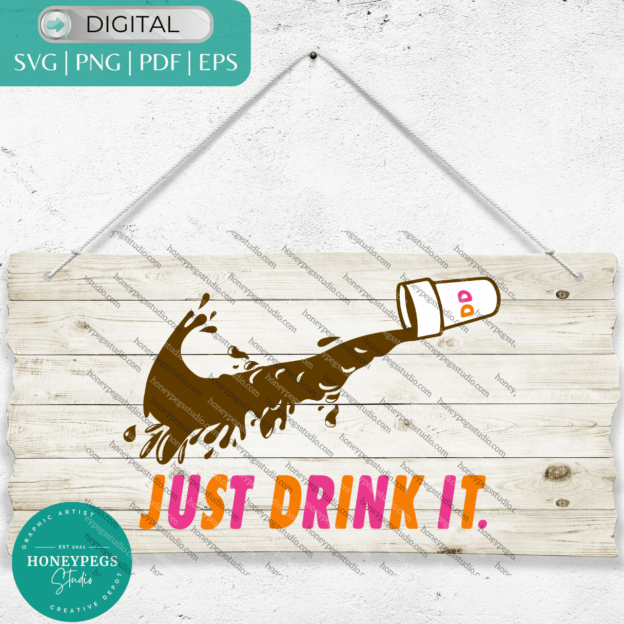 Just Drink It Dunkin Vector Pack (Big Size)