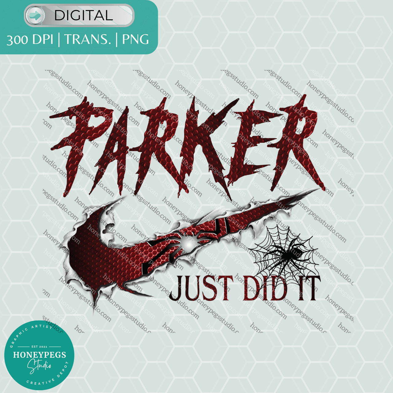 Parker Just Did It PNG