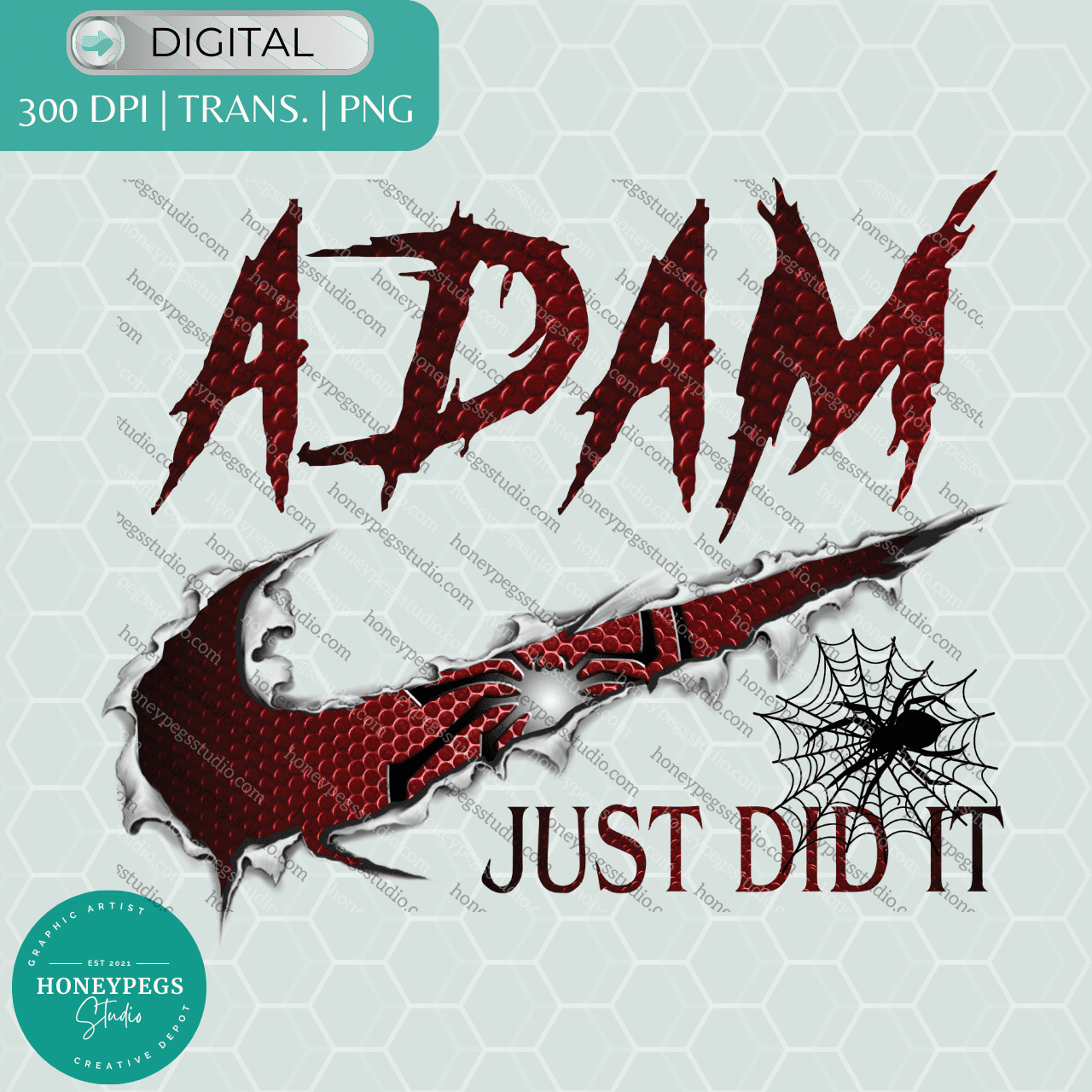 Adam Just Did It PNG
